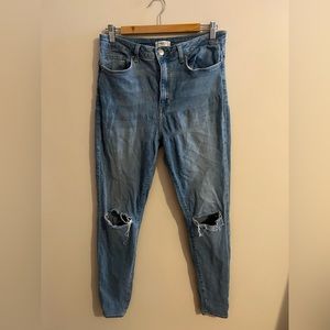 Forever21 Distressed Blue Jeans